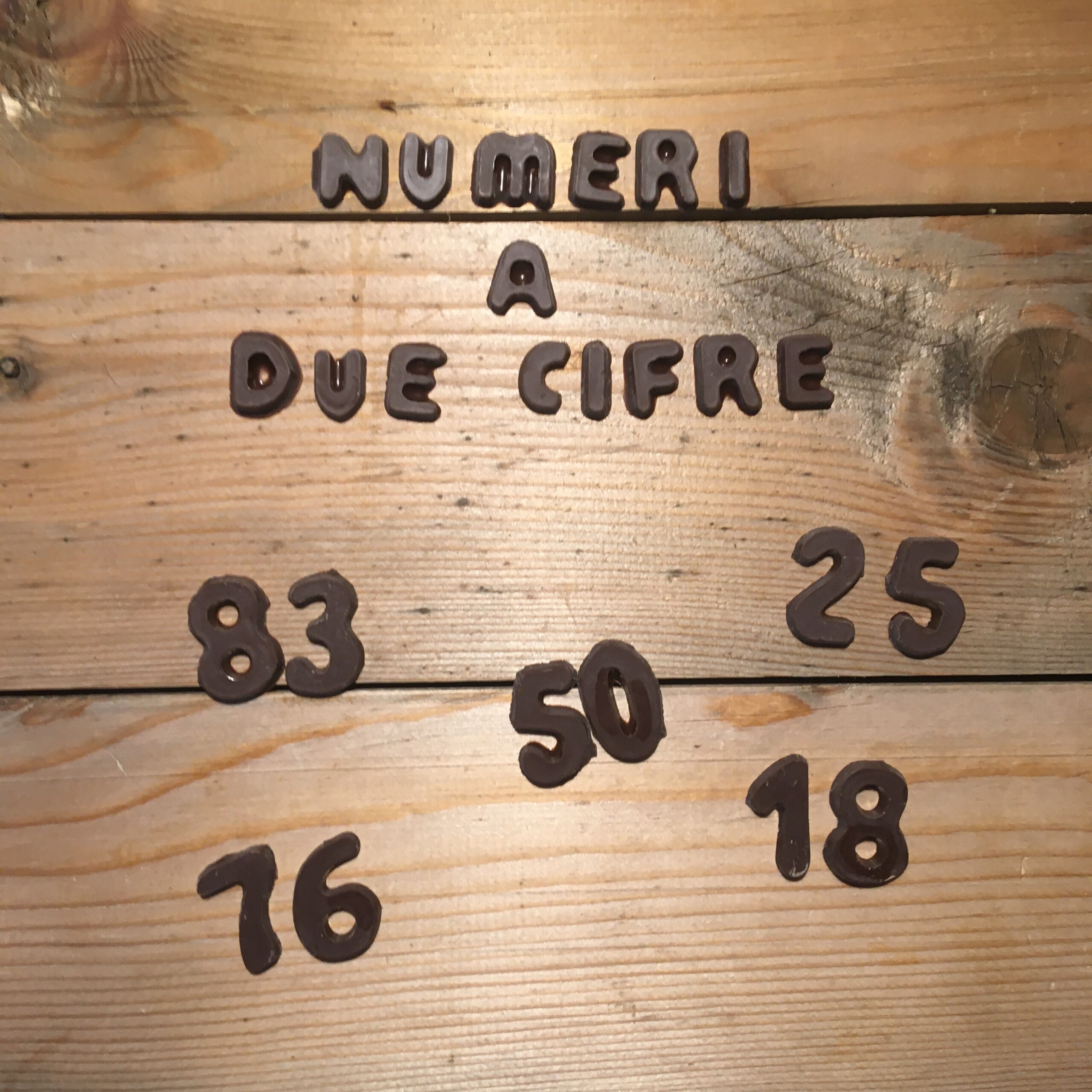 numeri a due cifre